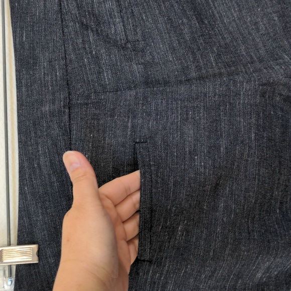 LOFT Marisa black straight pants size 4 - Picture 3 of 7